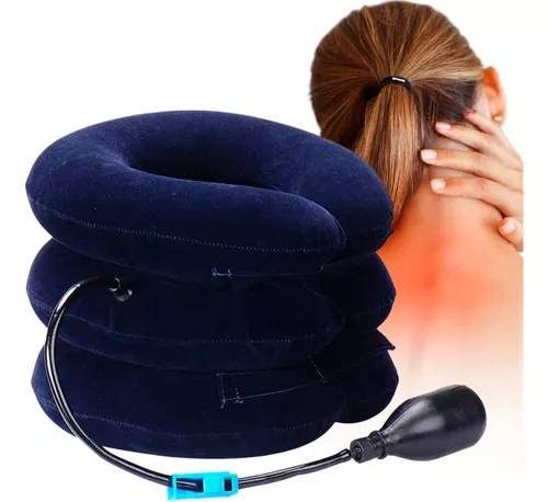 Inflatable neck stretcher.